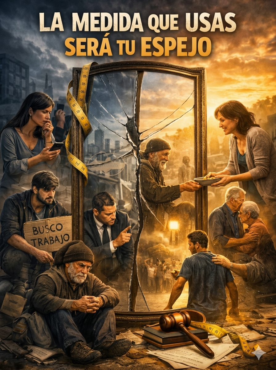La medida que usas será tu espejo
