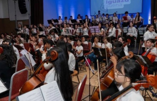 Iguazú Suena reúne a más de 200 jóvenes músicos en Misiones