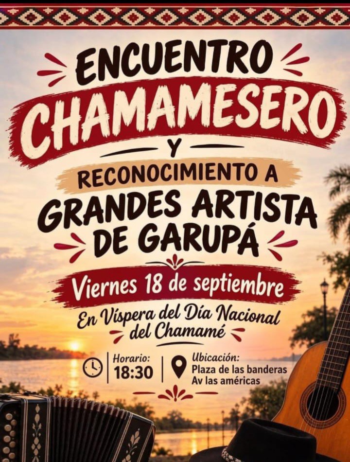Garupá late al ritmo del Chamamé