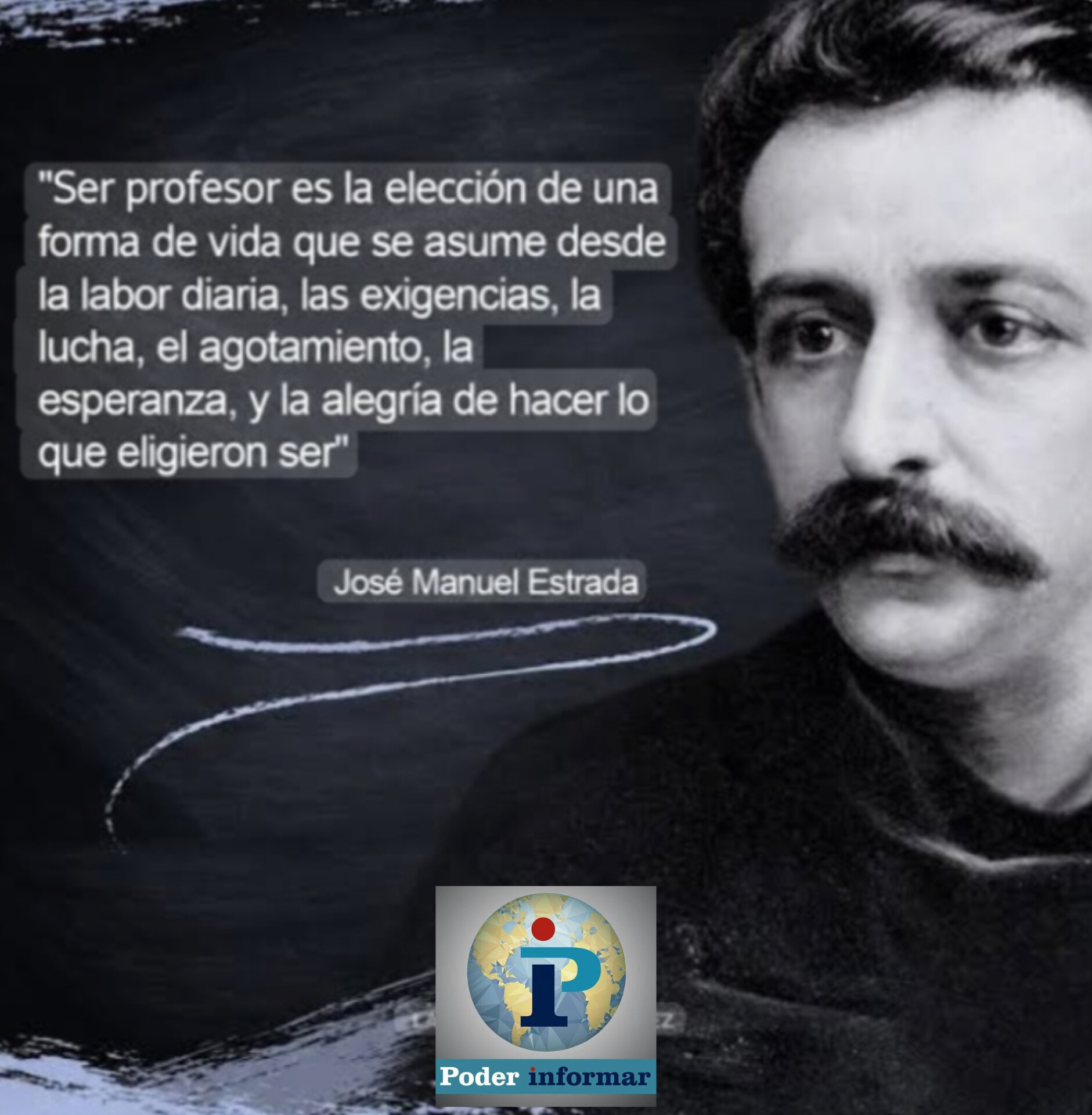De las astillas de la cátedra, hizo una tribuna de libertad