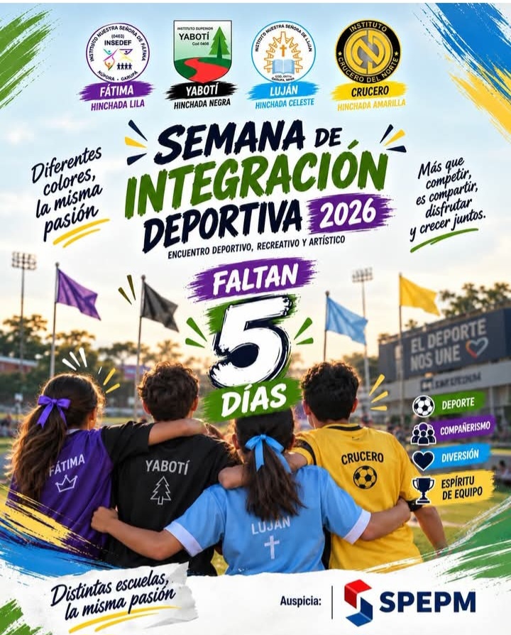 Garupá vibra con la Semana de Integración Deportiva