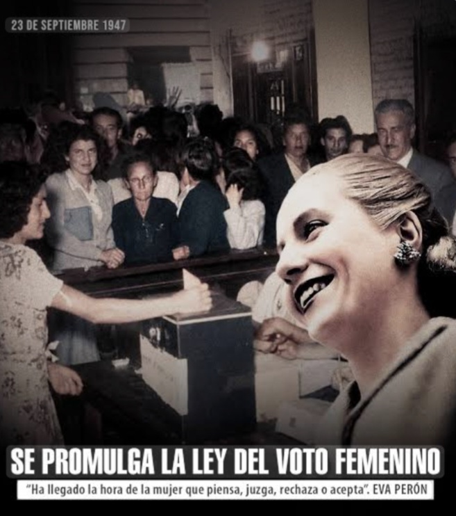 El voto femenino, una conquista que cambió la historia argentina
