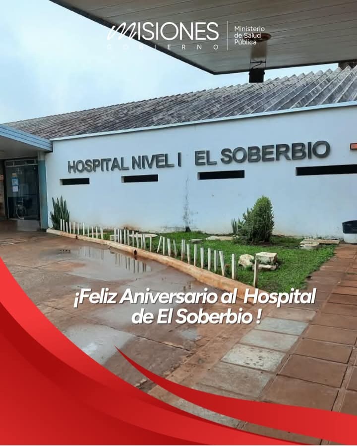 El Soberbio celebra la vida y la salud en su hospital